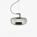 Liora Glass and Aluminum Pendant Light for Kitchen and Dining