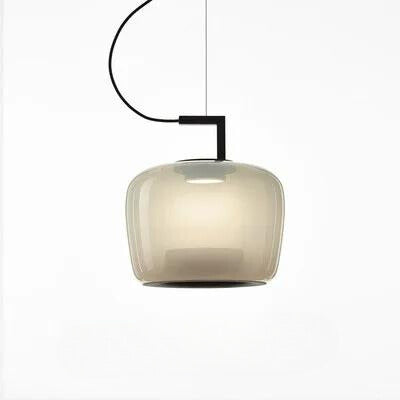 Liora Glass and Aluminum Pendant Light for Kitchen and Dining
