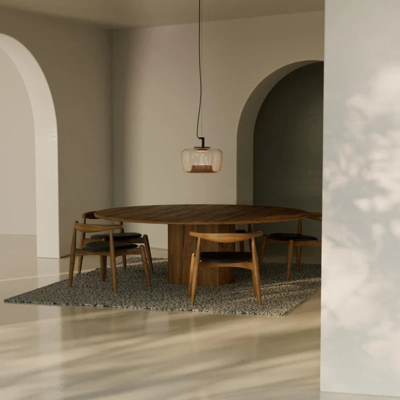 Liora Glass and Aluminum Pendant Light for Kitchen and Dining