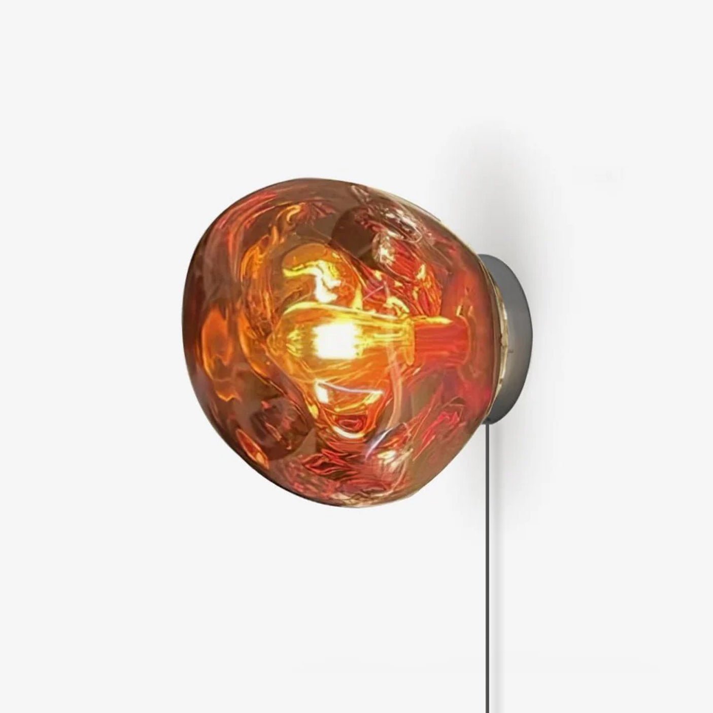 Modern LED Wall Lamp With Chrome Finish And Dual Effect