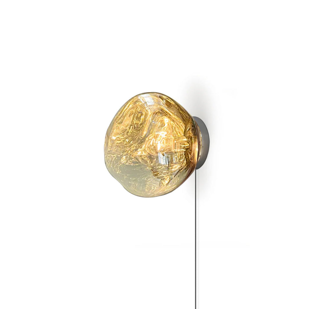 Modern LED Wall Lamp With Chrome Finish And Dual Effect