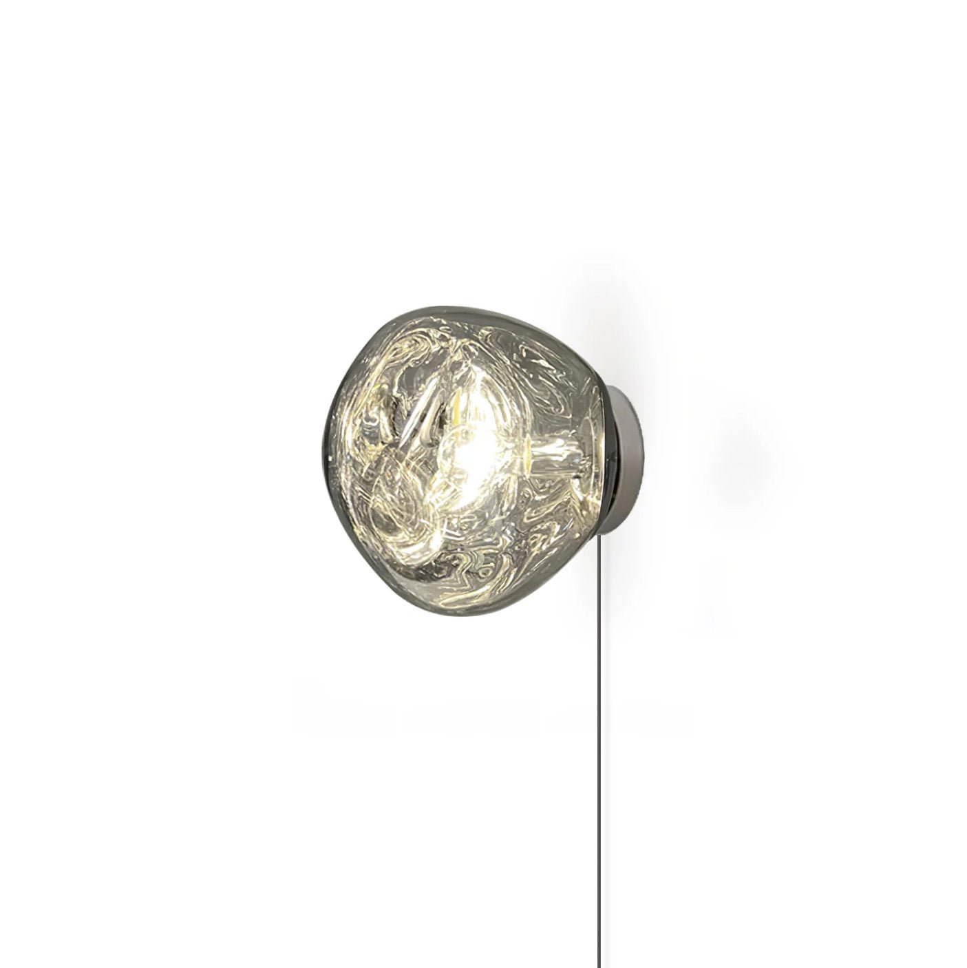 Modern LED Wall Lamp With Chrome Finish And Dual Effect