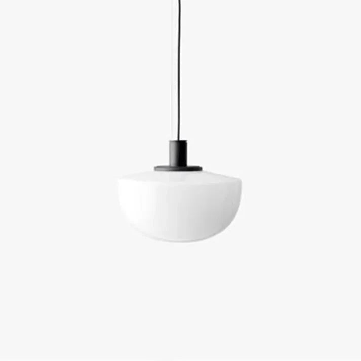 Globe Pendant Light in Glass and Metal for Kitchen and Dining