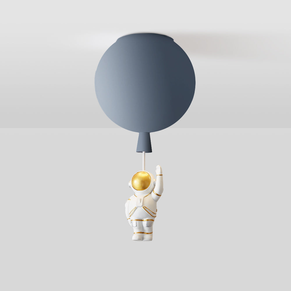 AstraNova Moon Pendant Lamp Modern LED Astronaut Light