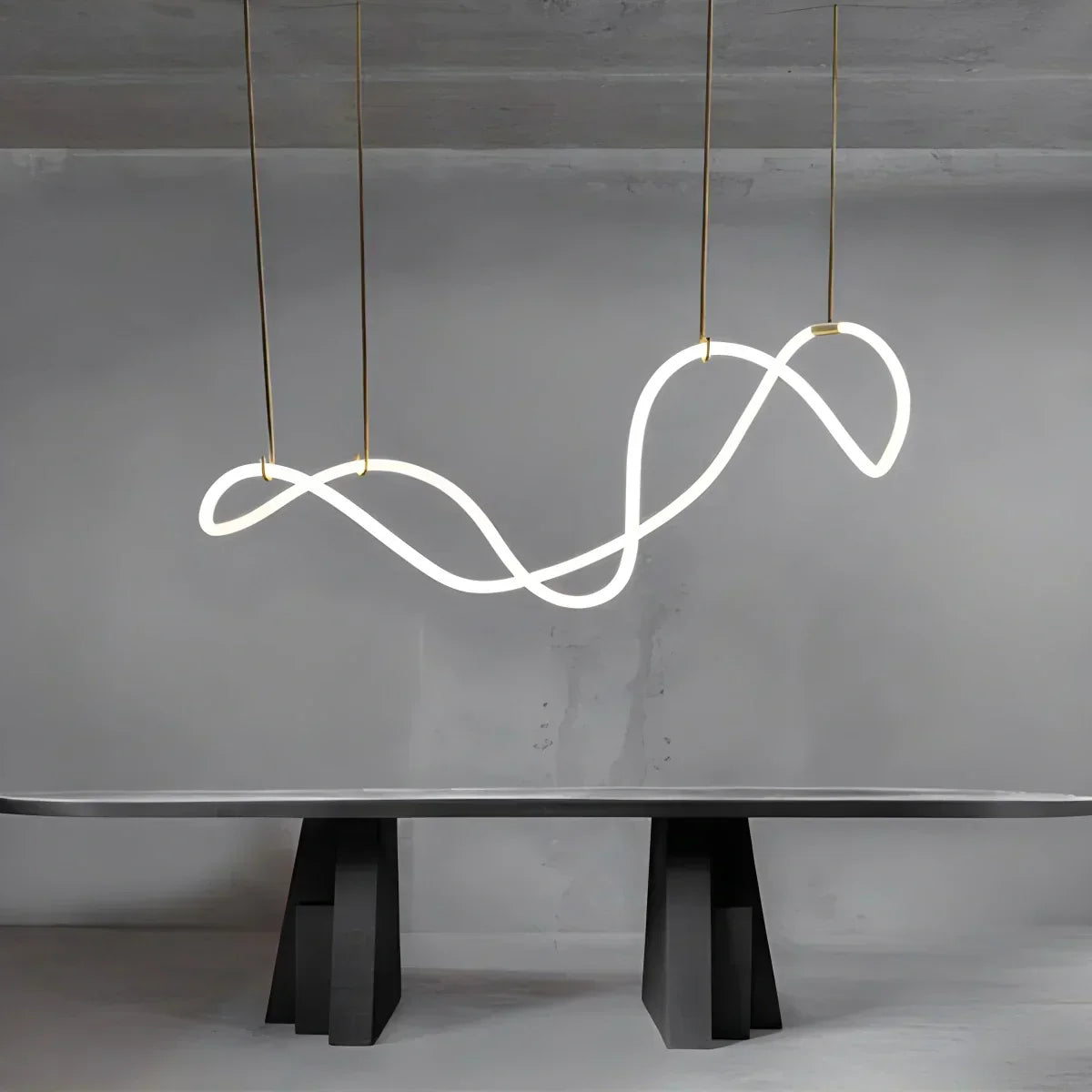 Lampada a sospensione con cavo lungo per sala da pranzo, moderna lampada LED | Ventumra