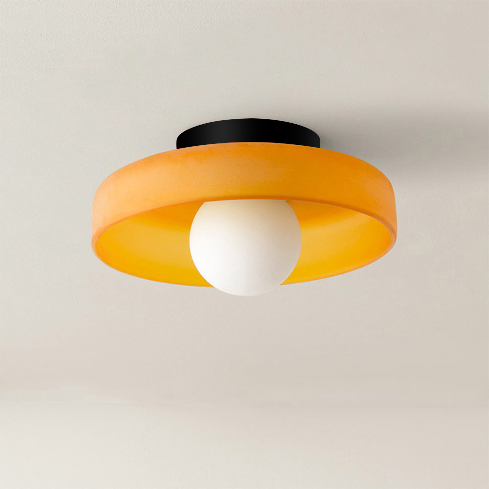 Luma Round Glass Lamp For Modern Home Elegant Interiors