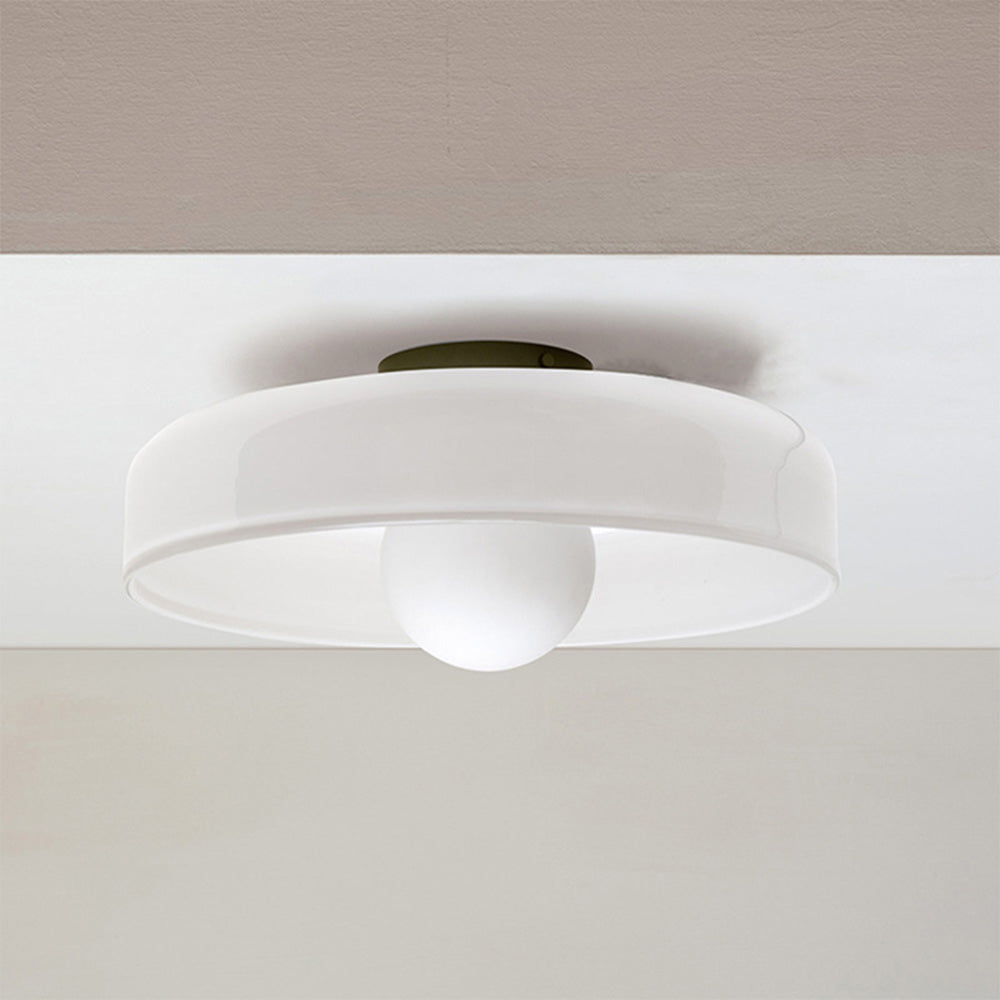 Luma Round Glass Lamp For Modern Home Elegant Interiors