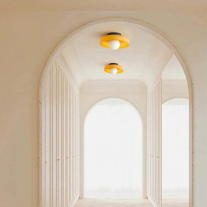 Luma Round Glass Lamp For Modern Home Elegant Interiors