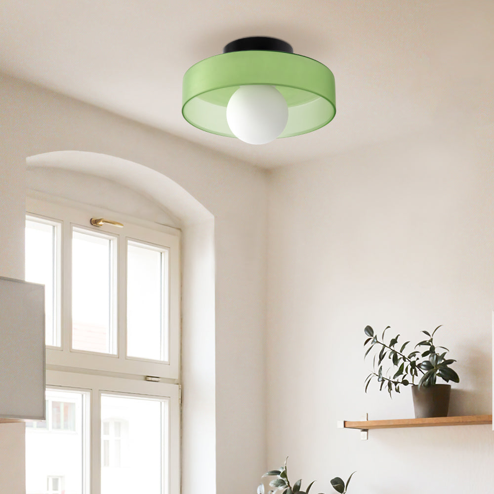 Luma Round Glass Lamp For Modern Home Elegant Interiors