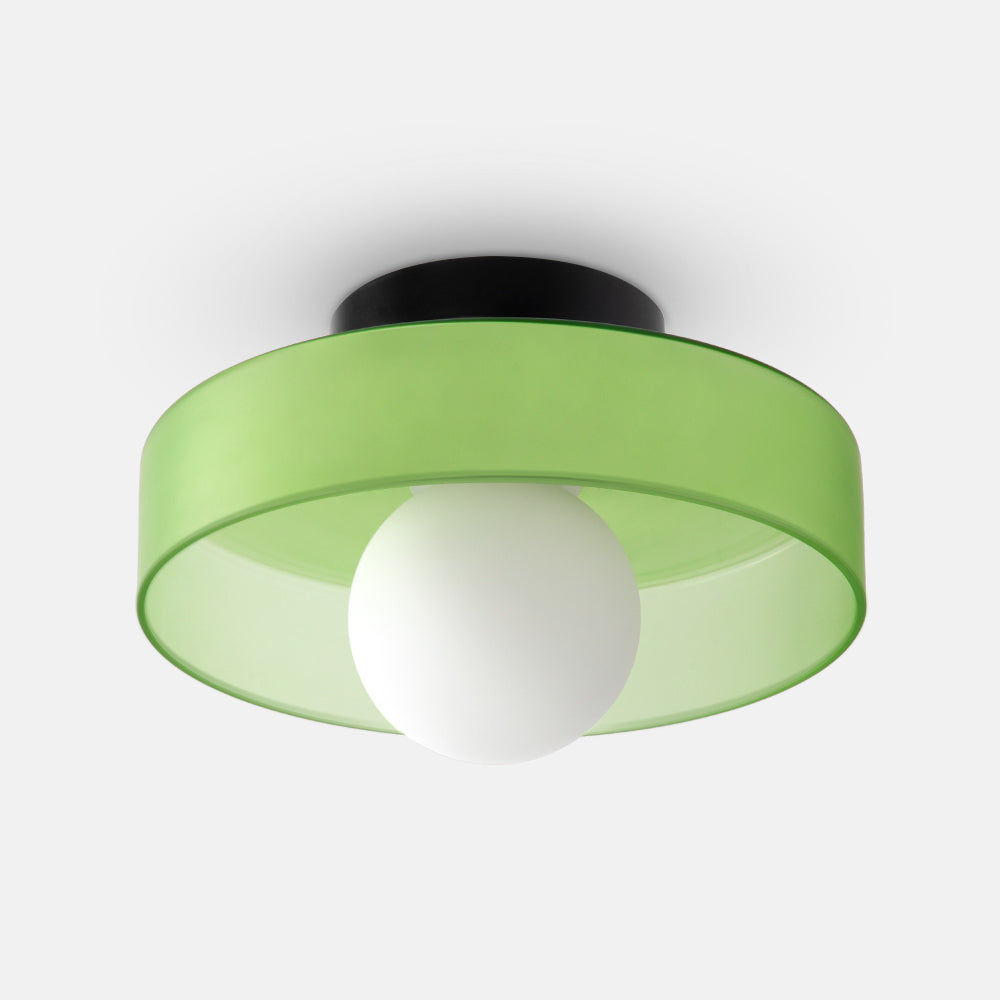 Luma Round Glass Lamp For Modern Home Elegant Interiors
