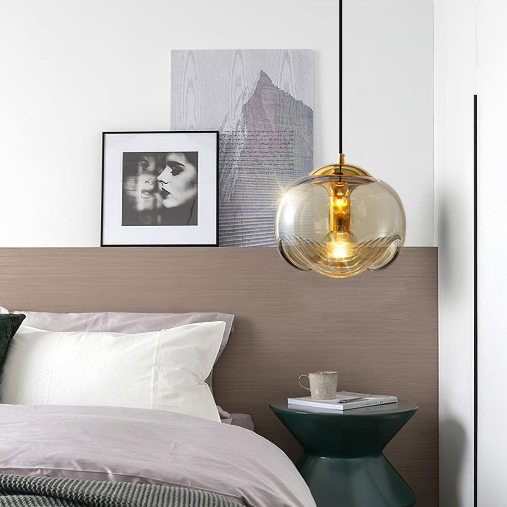 AzureWeave Wave Pendant Light For Living Rooms LED Fixture