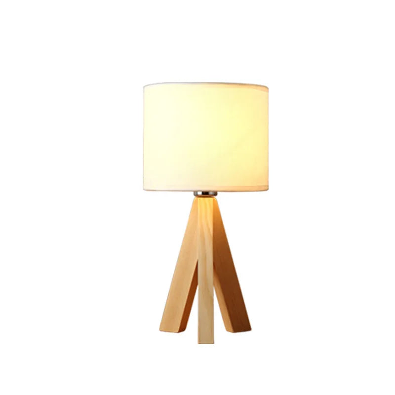 ArborGlow Modern Wooden Table Lamp for Living Room Accent