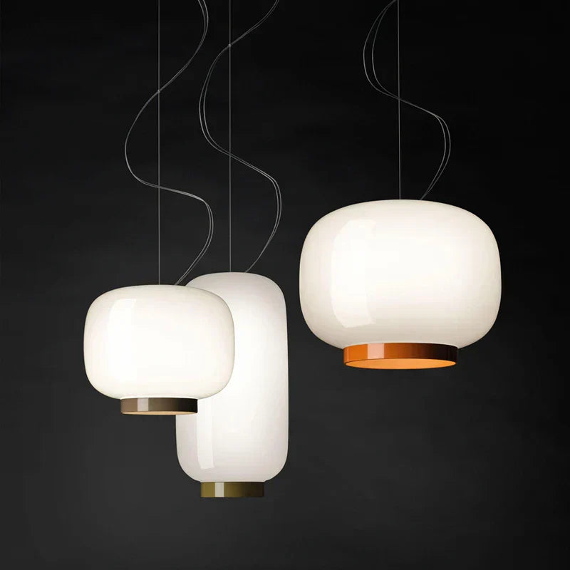 AeroLux Glass Pendant Lights for Modern Living Spaces