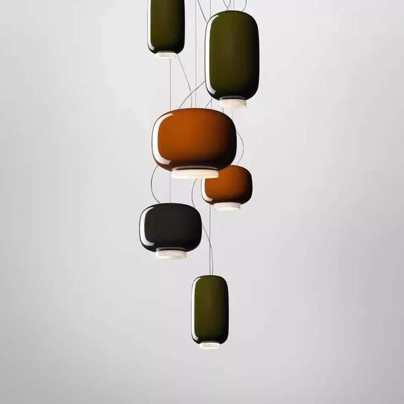 AeroLux Glass Pendant Lights for Modern Living Spaces