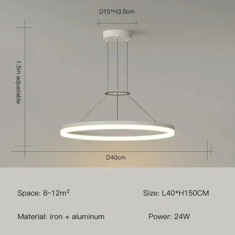 AstraLume Slim Pendant Lamp For Modern Interiors And Style