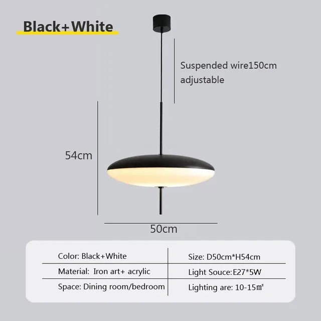NovaOrb Modern Flying Saucer Lamps for Futuristic Rooms