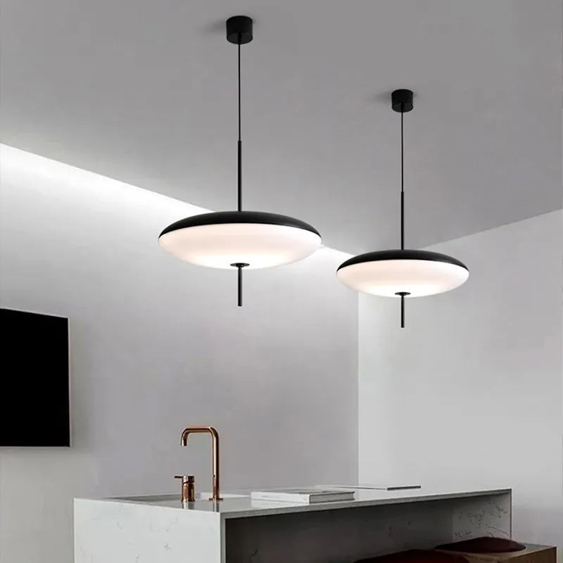 NovaOrb Modern Flying Saucer Lamps for Futuristic Rooms