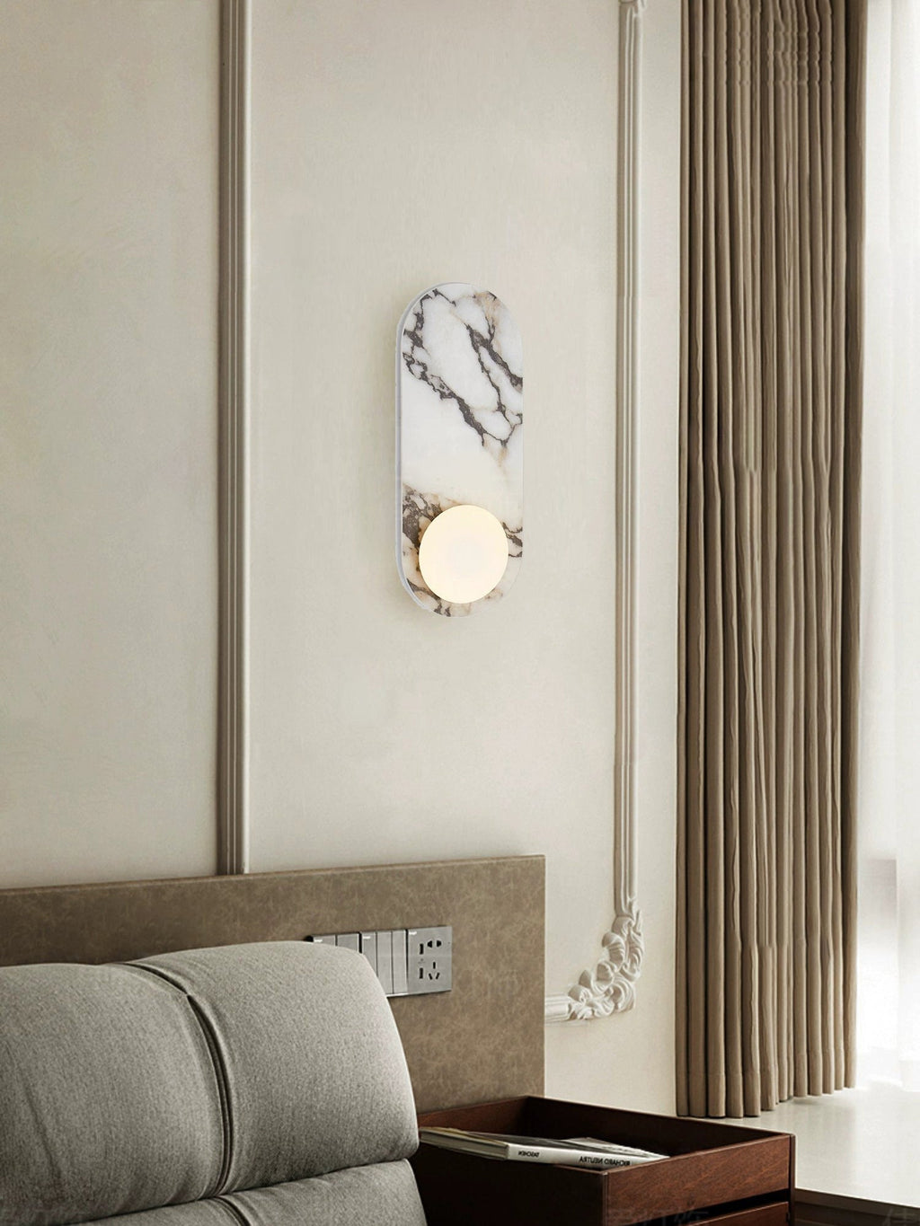 Domil Marble Wall Lamp | ventumra