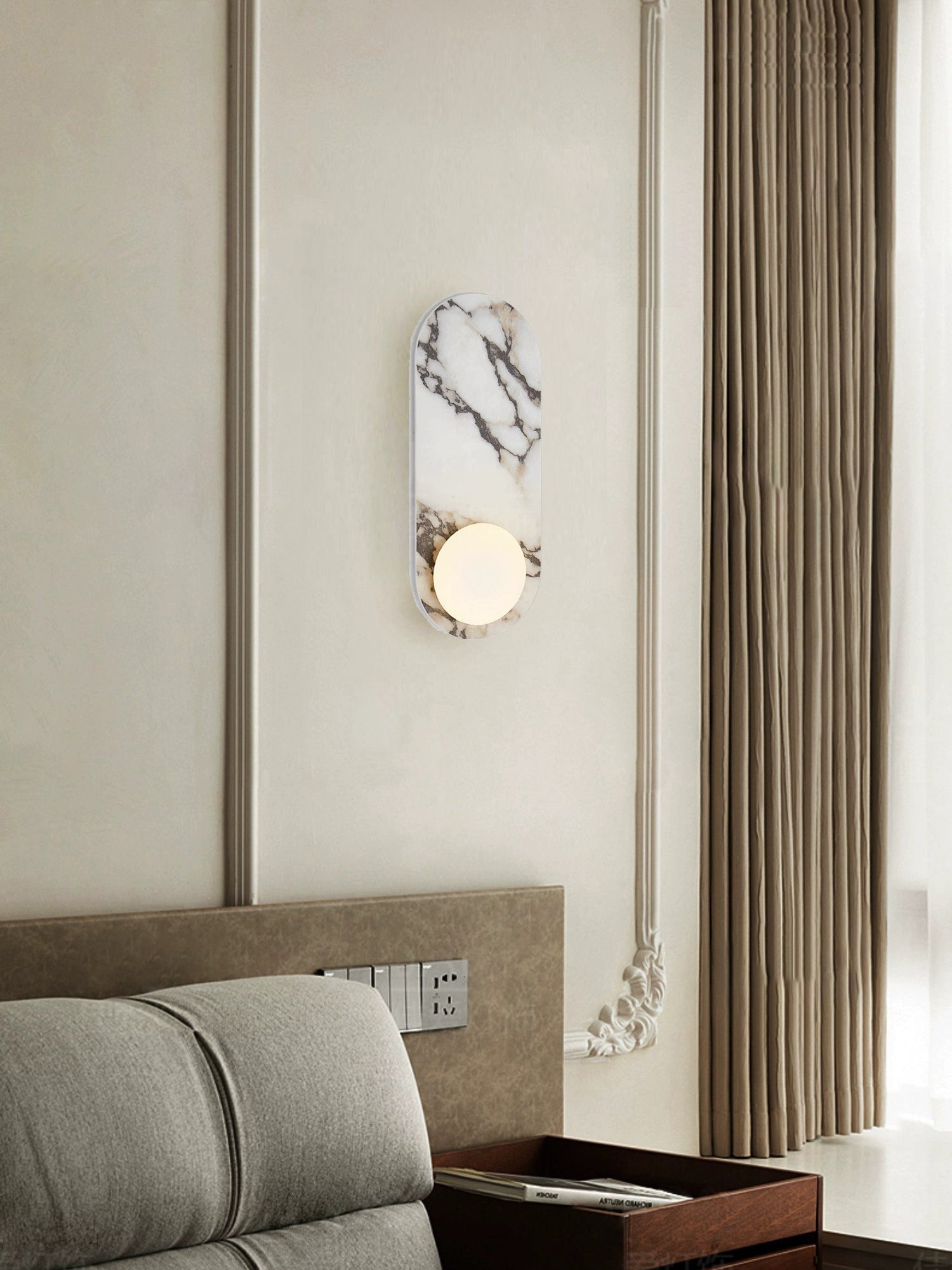 Domil Marble Wall Lamp | ventumra