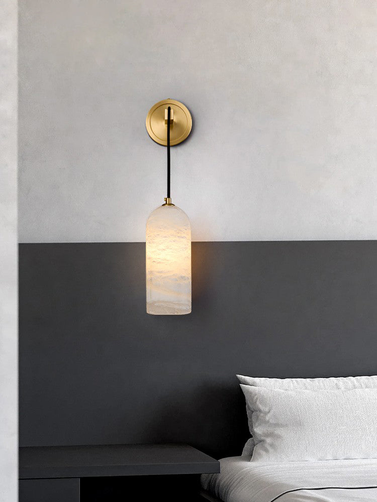 Vaelara Pendant Alabaster Wall Light | ventumra