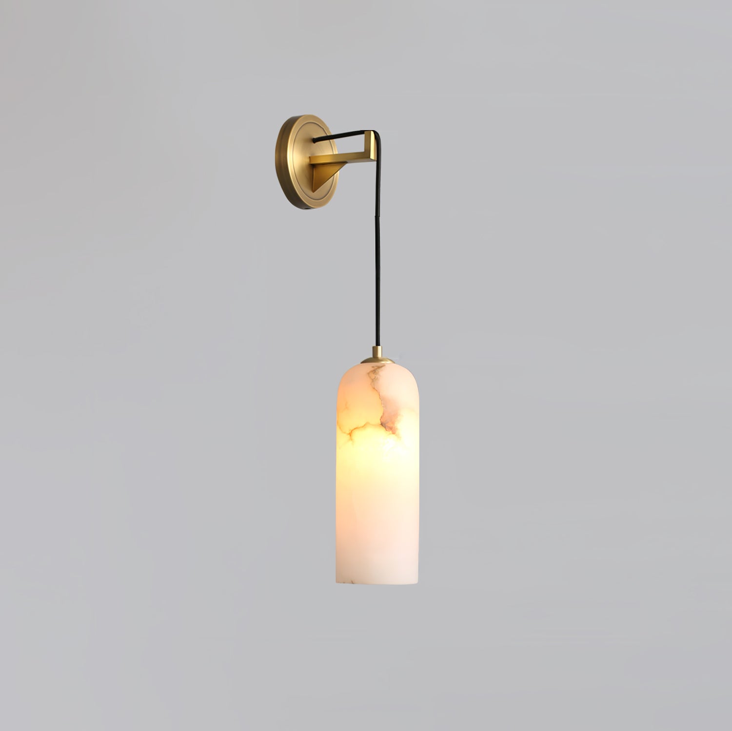 Vaelara Pendant Alabaster Wall Light | ventumra