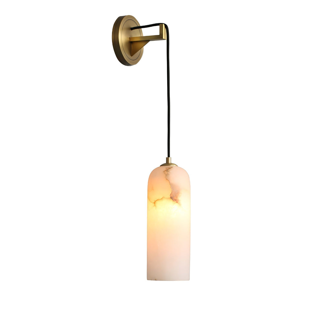 Vaelara Pendant Alabaster Wall Light | ventumra