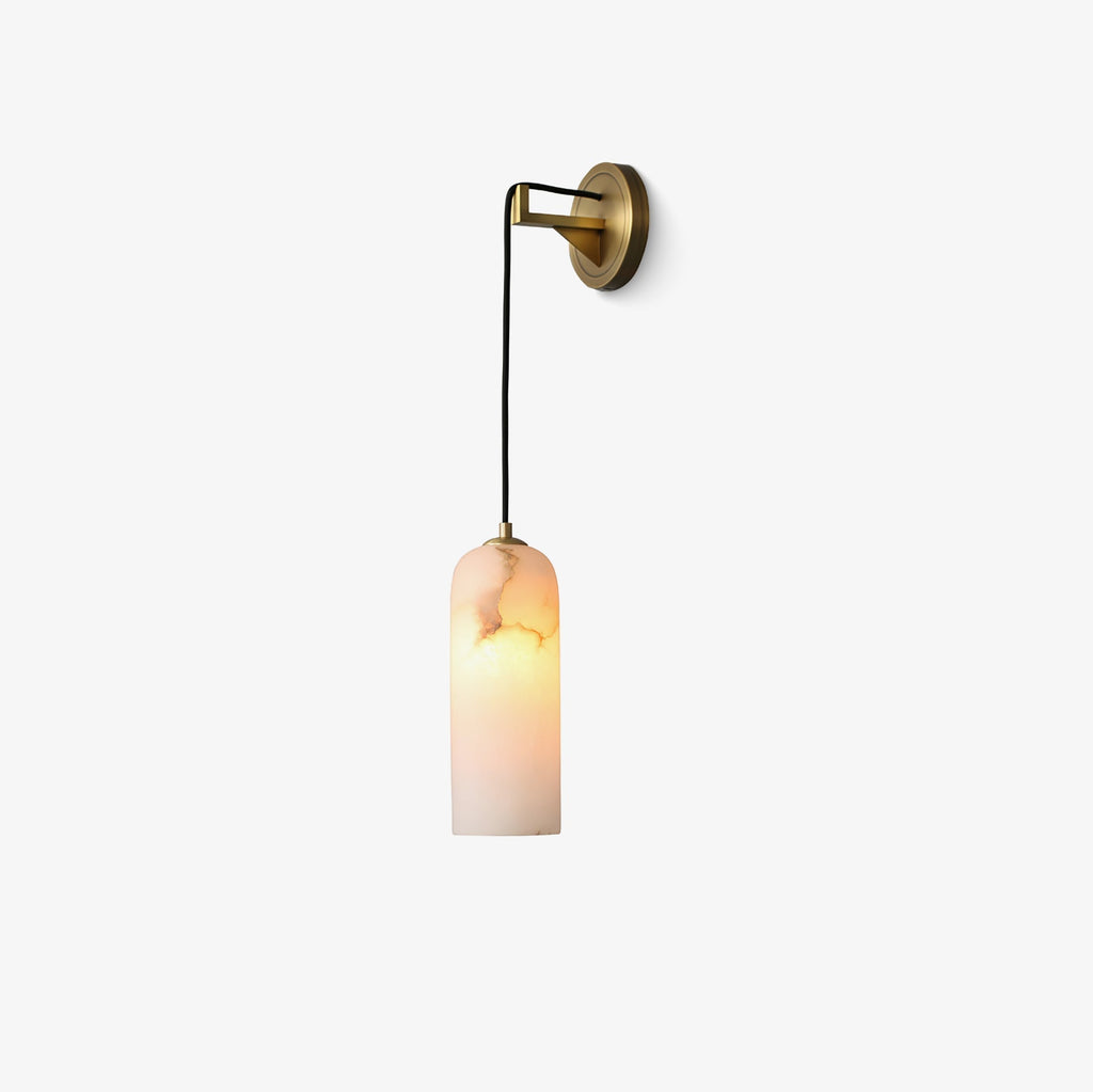 Vaelara Pendant Alabaster Wall Light | ventumra