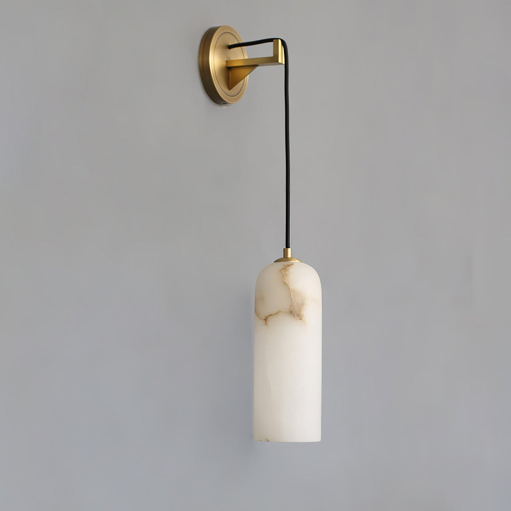 Vaelara Pendant Alabaster Wall Light | ventumra