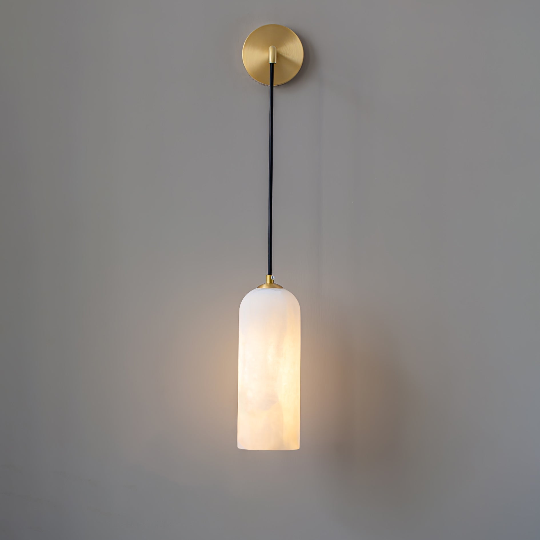 Vaelara Pendant Alabaster Wall Light | ventumra