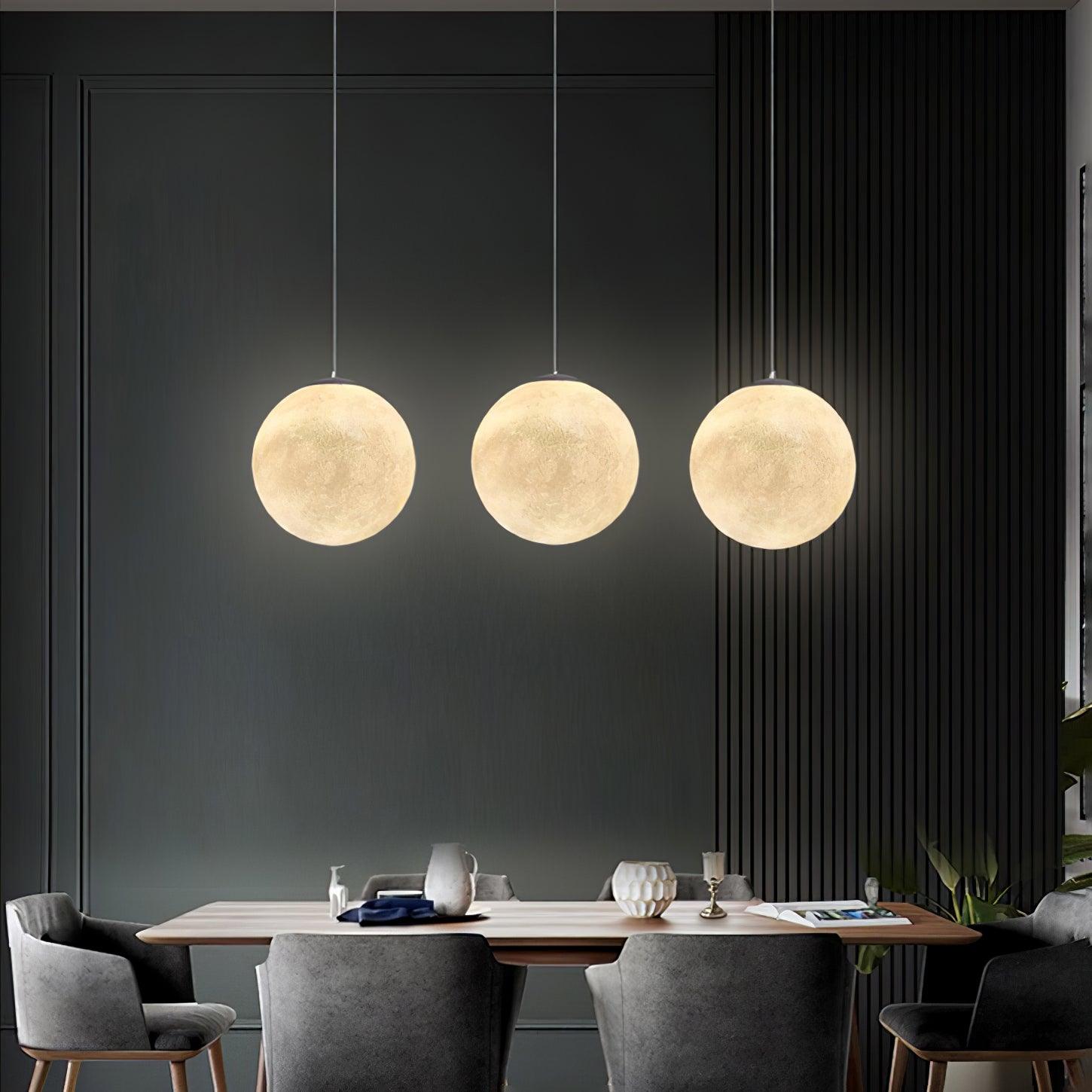 Selara Moonlit LED Pendant Light for Modern Calm Illumination