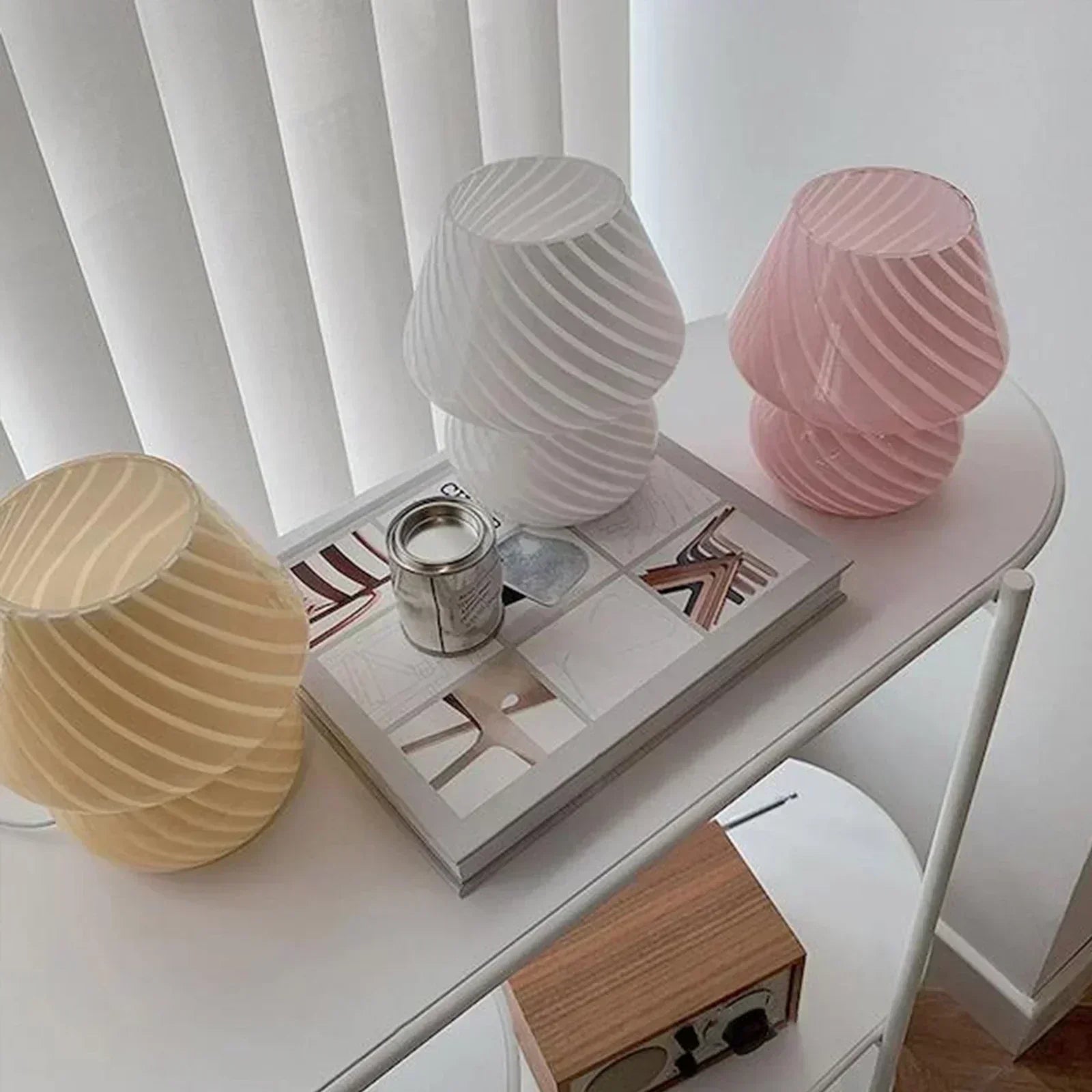 Luminaire | Modern Glass Desk Lamp For Calm Workspaces