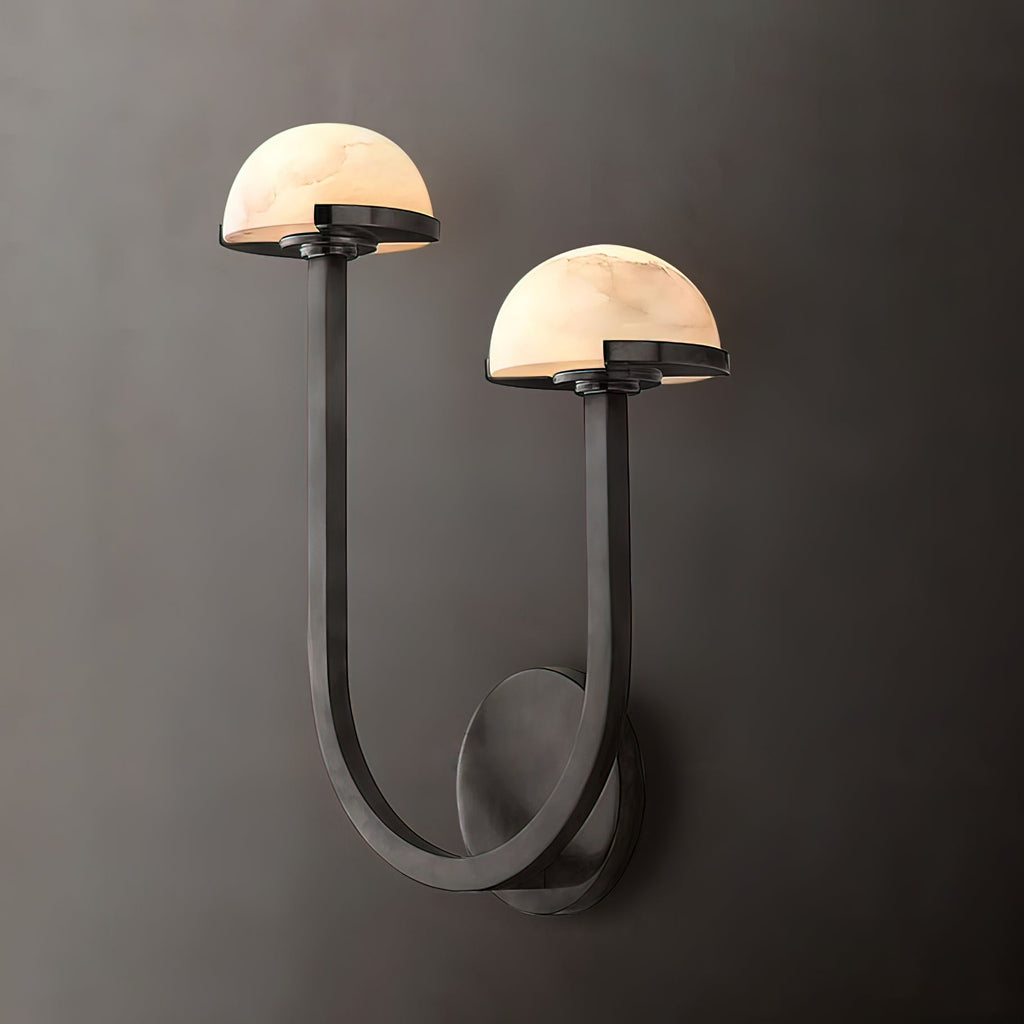 Lumora | Alabaster Mushroom Lamp For Bedroom Or Living Room