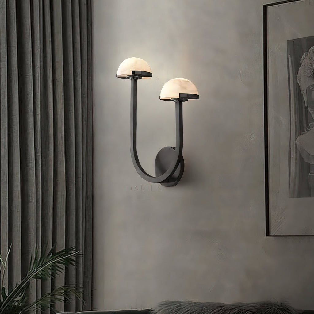 Lumora | Alabaster Mushroom Lamp For Bedroom Or Living Room