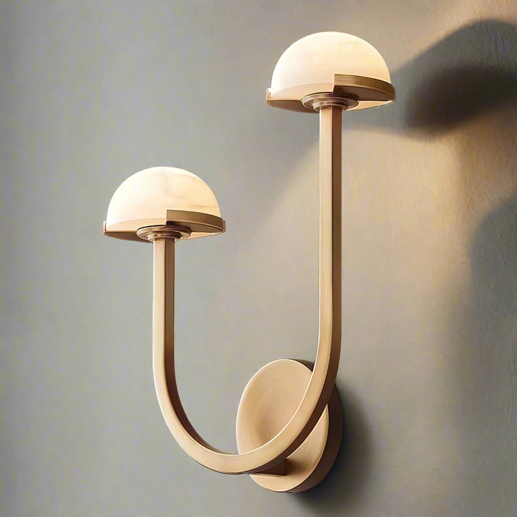 Lumora | Alabaster Mushroom Lamp For Bedroom Or Living Room
