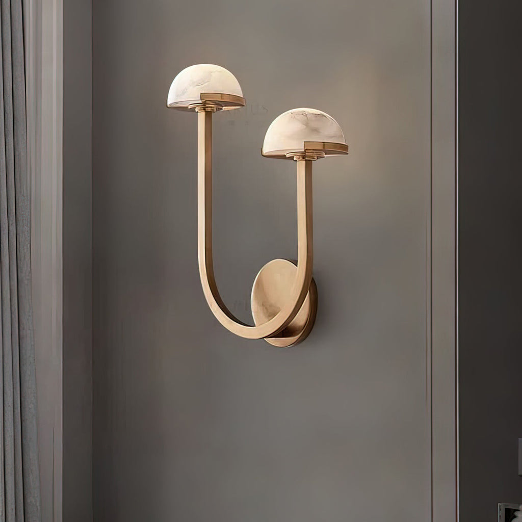 Lumora | Alabaster Mushroom Lamp For Bedroom Or Living Room