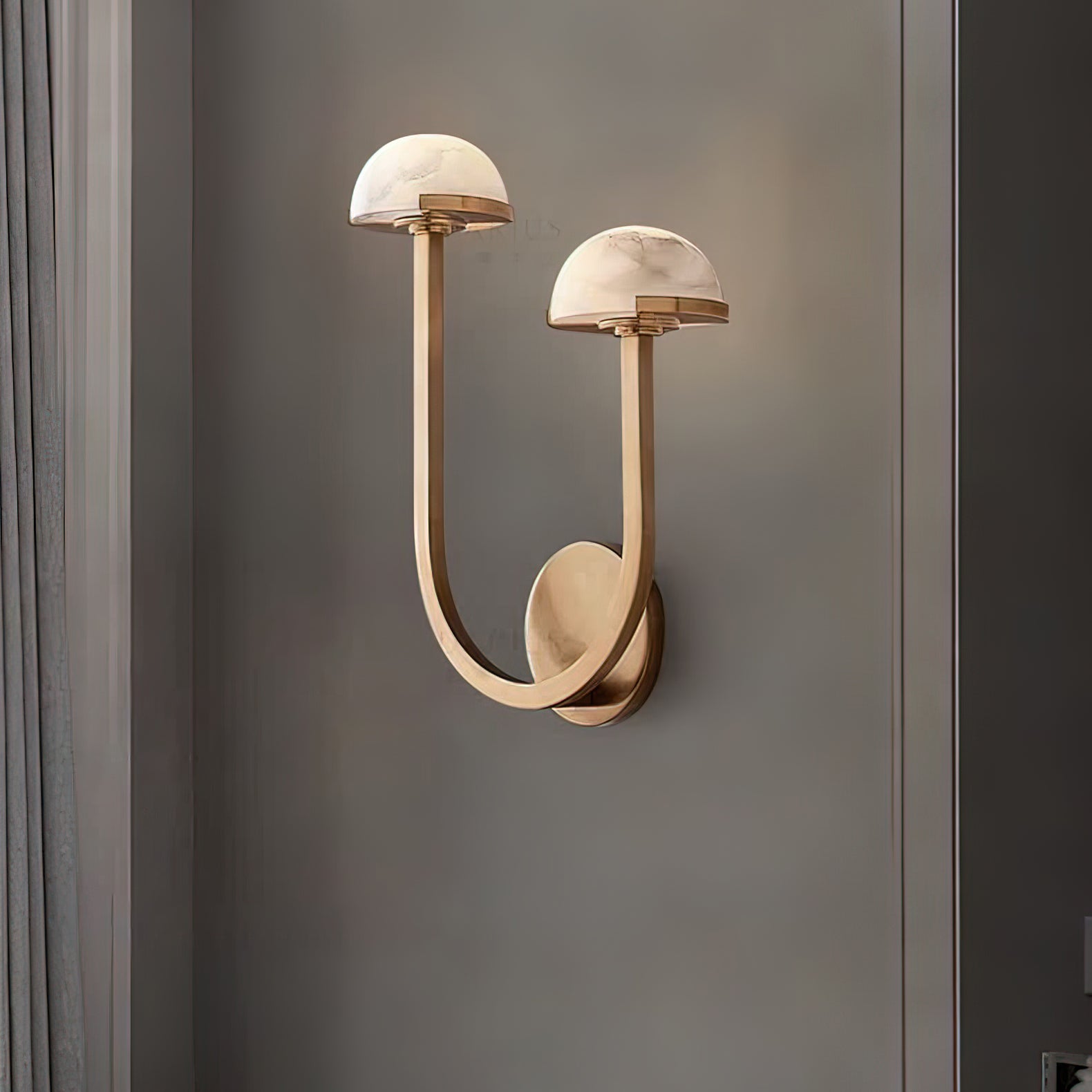 Lumora | Alabaster Mushroom Lamp For Bedroom Or Living Room