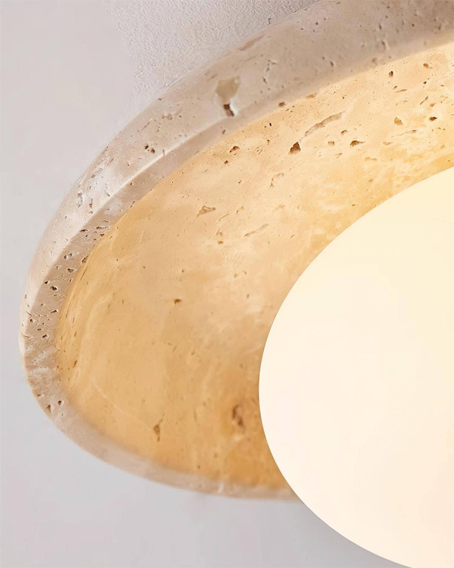 Mylie Travertine Ceiling Light | ventumra