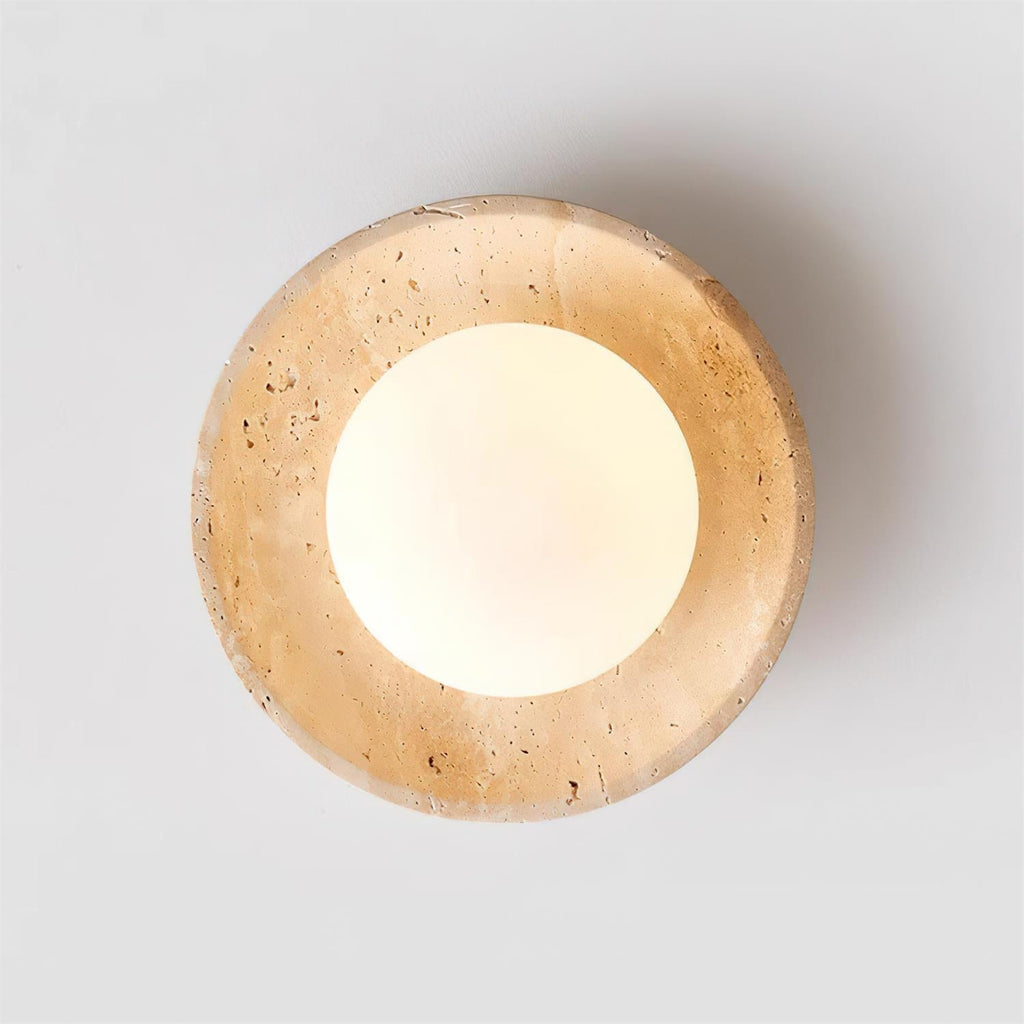 Mylie Travertine Ceiling Light | ventumra