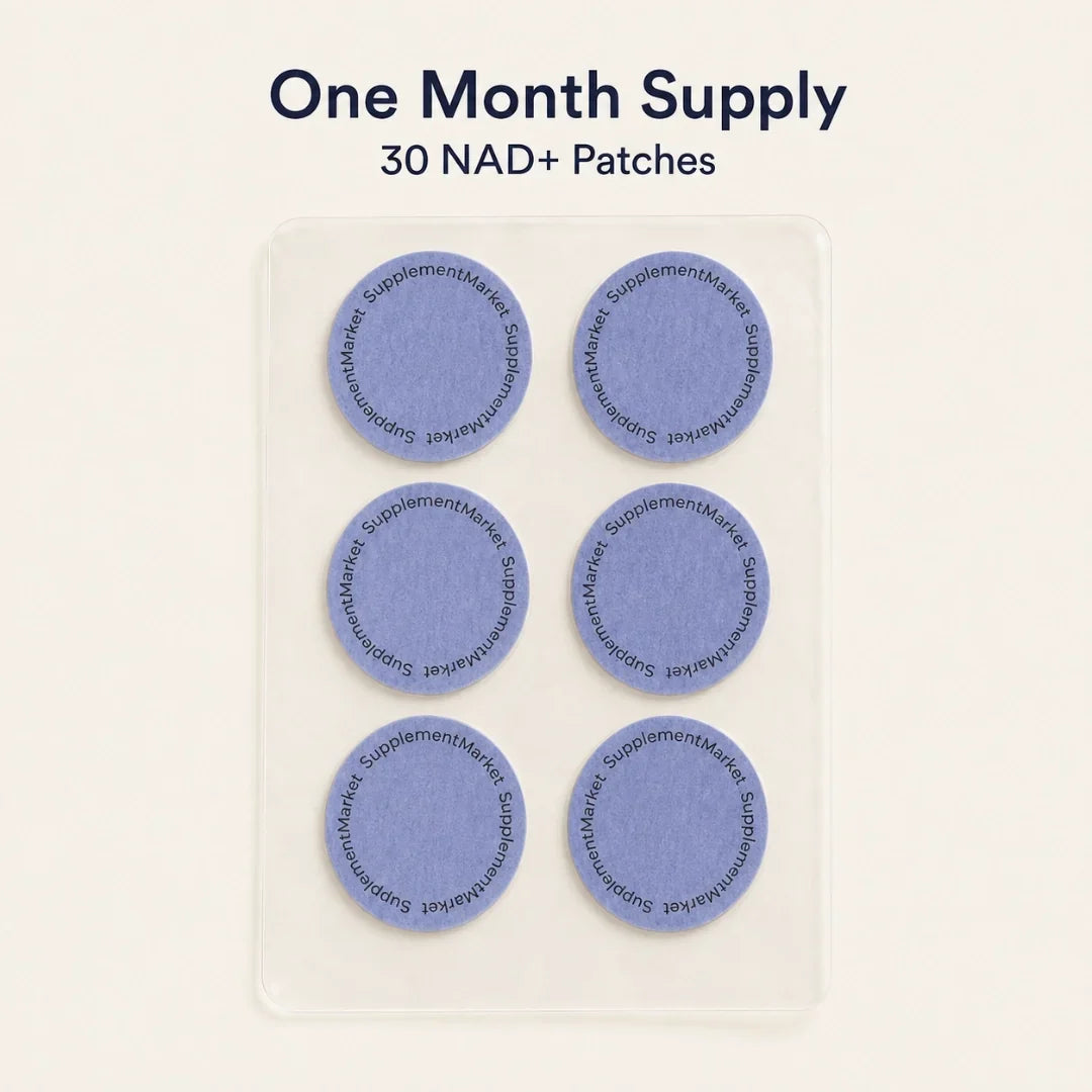 NAD+経皮パッチ：安定した細胞エネルギーとアンチエイジングをサポート