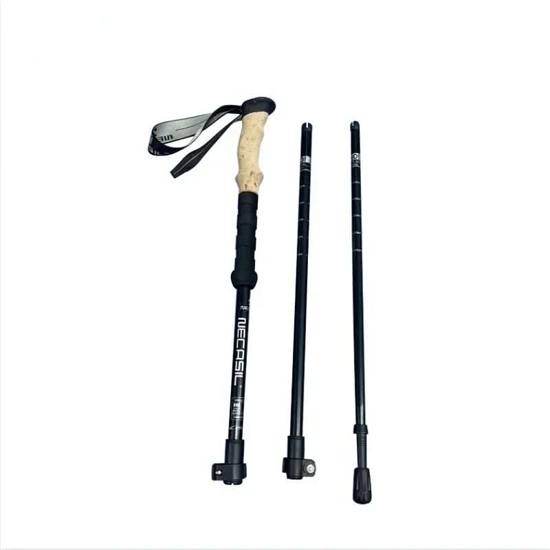 NovaTrail Trekking Poles — Collapsible Three-Section Folding Design, Pair
