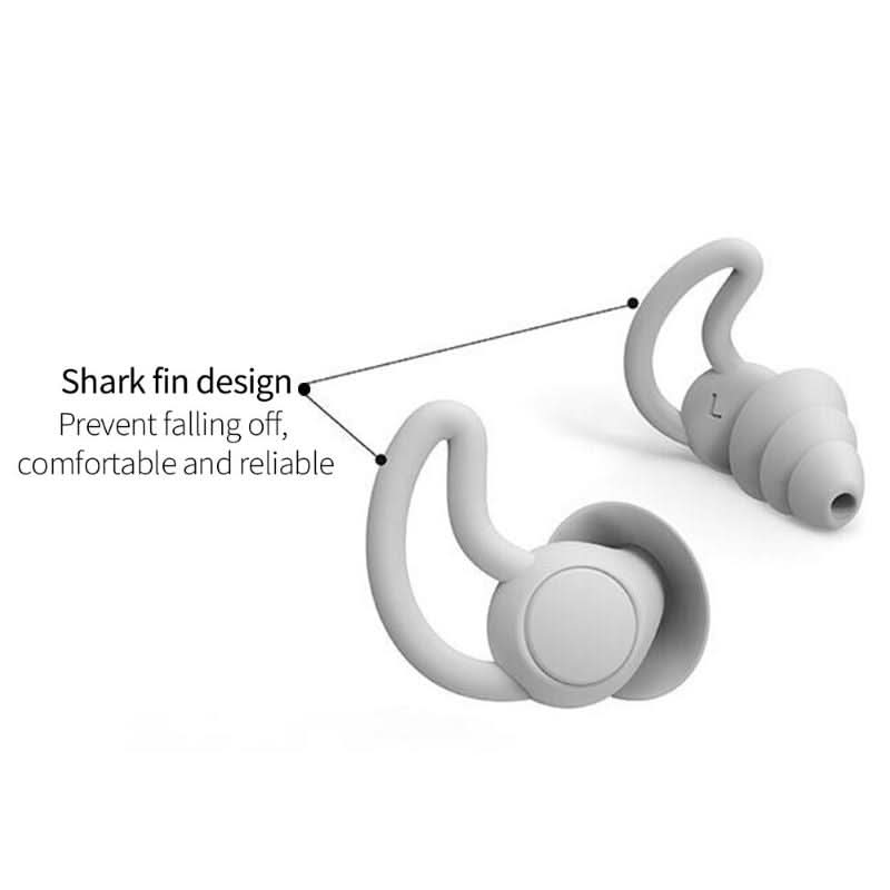 LumaSleep Tapones para los oídos de silicona suave — Ajuste personalizado y perfil ergonómico