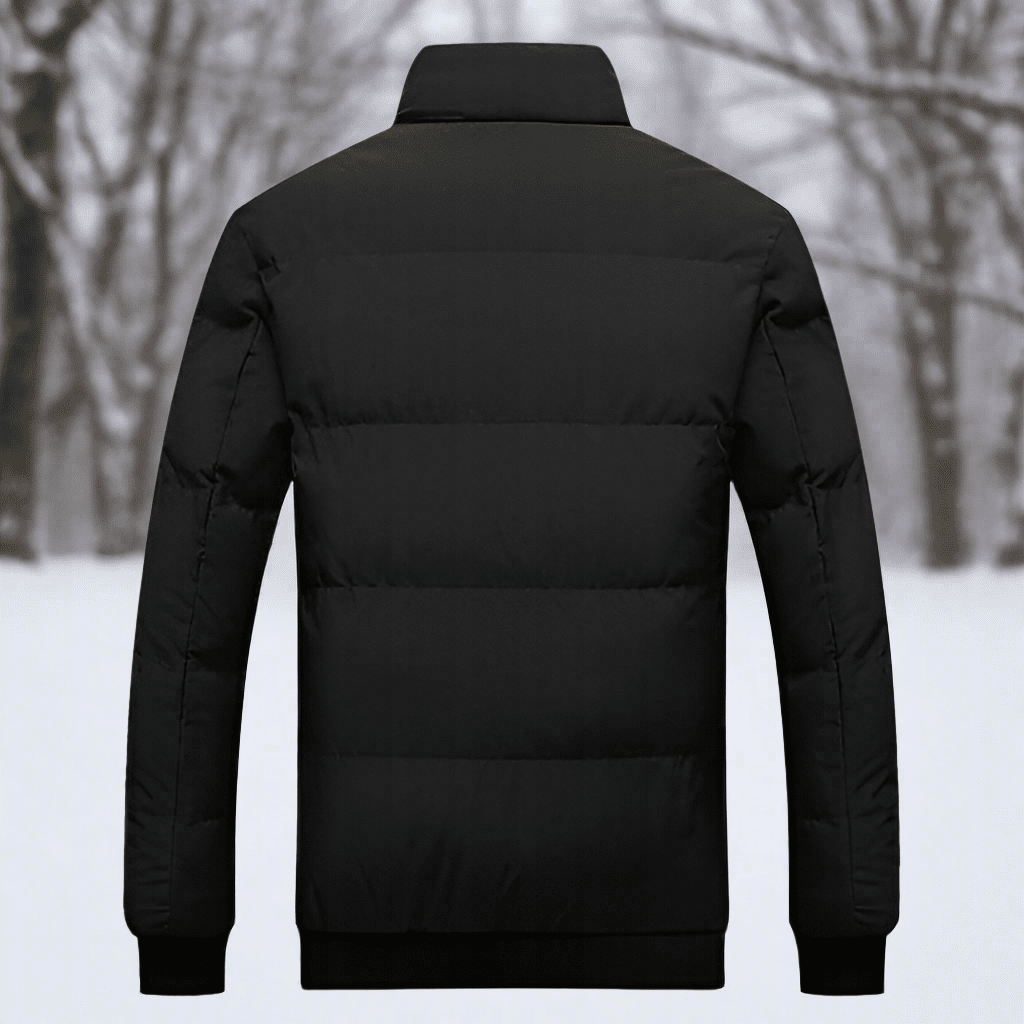 Arcticvale Men's Lightweight Insulated Down Jacket — Slim Quilted Fit