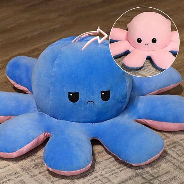 Plyšová chobotnice Snuggle Octo — mazlivé plyšové zvířátko