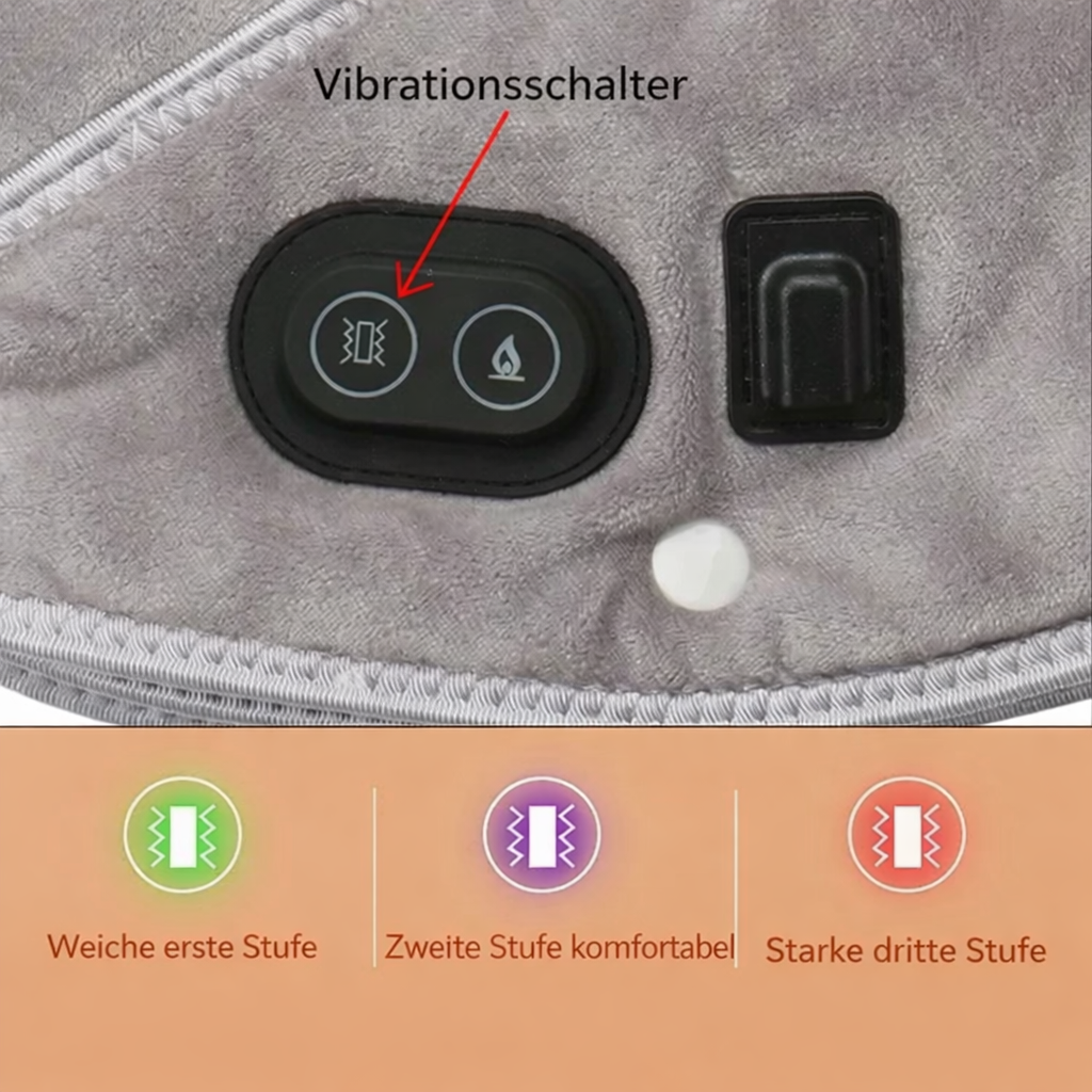 Heated Neck and Shoulder Massager with Soothing Vibration