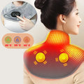 Heated Neck and Shoulder Massager with Soothing Vibration