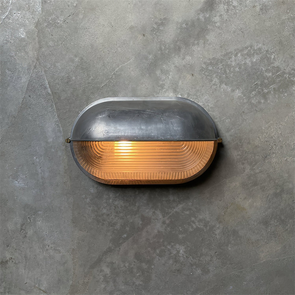 Vorn Modern Round/Ellipse Outdoor Waterproof Wall Lamp. 2 Colors | ventumra