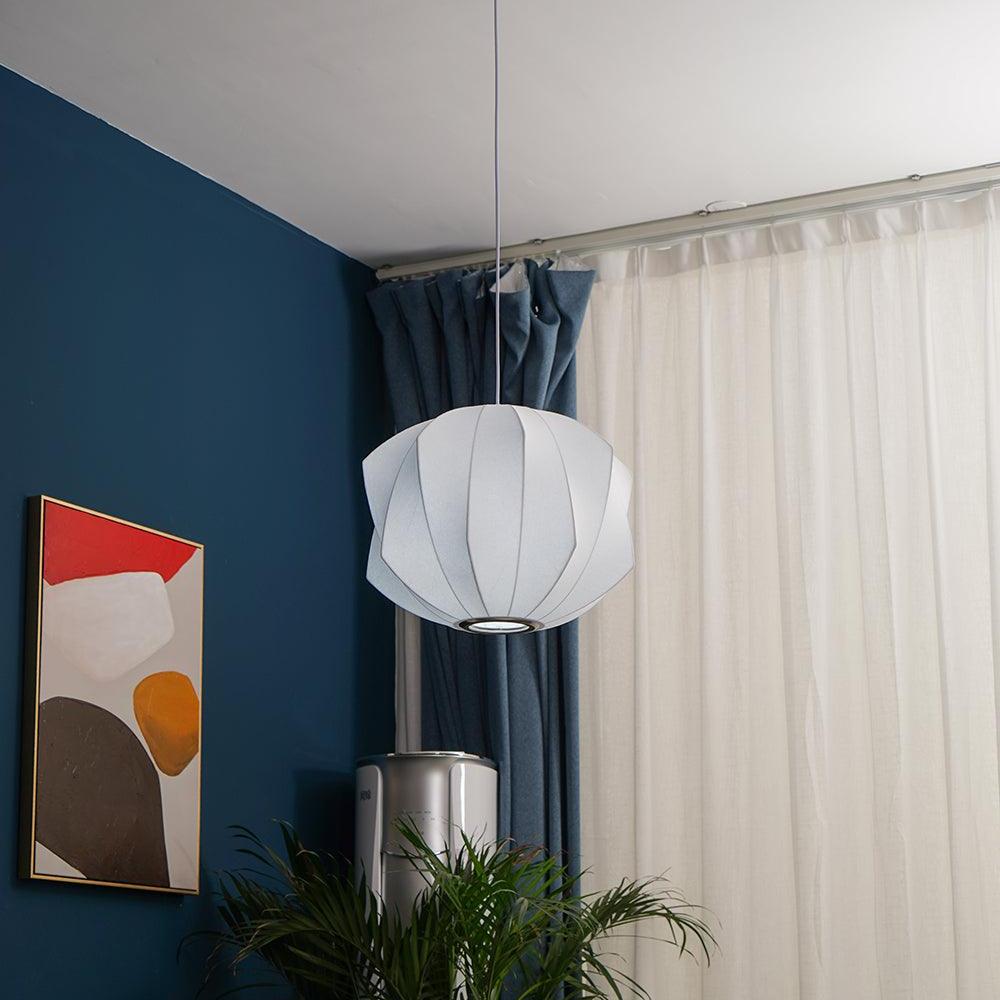 Aurelium Nordic Bubble Pendant Light in Semi-Wood Finish
