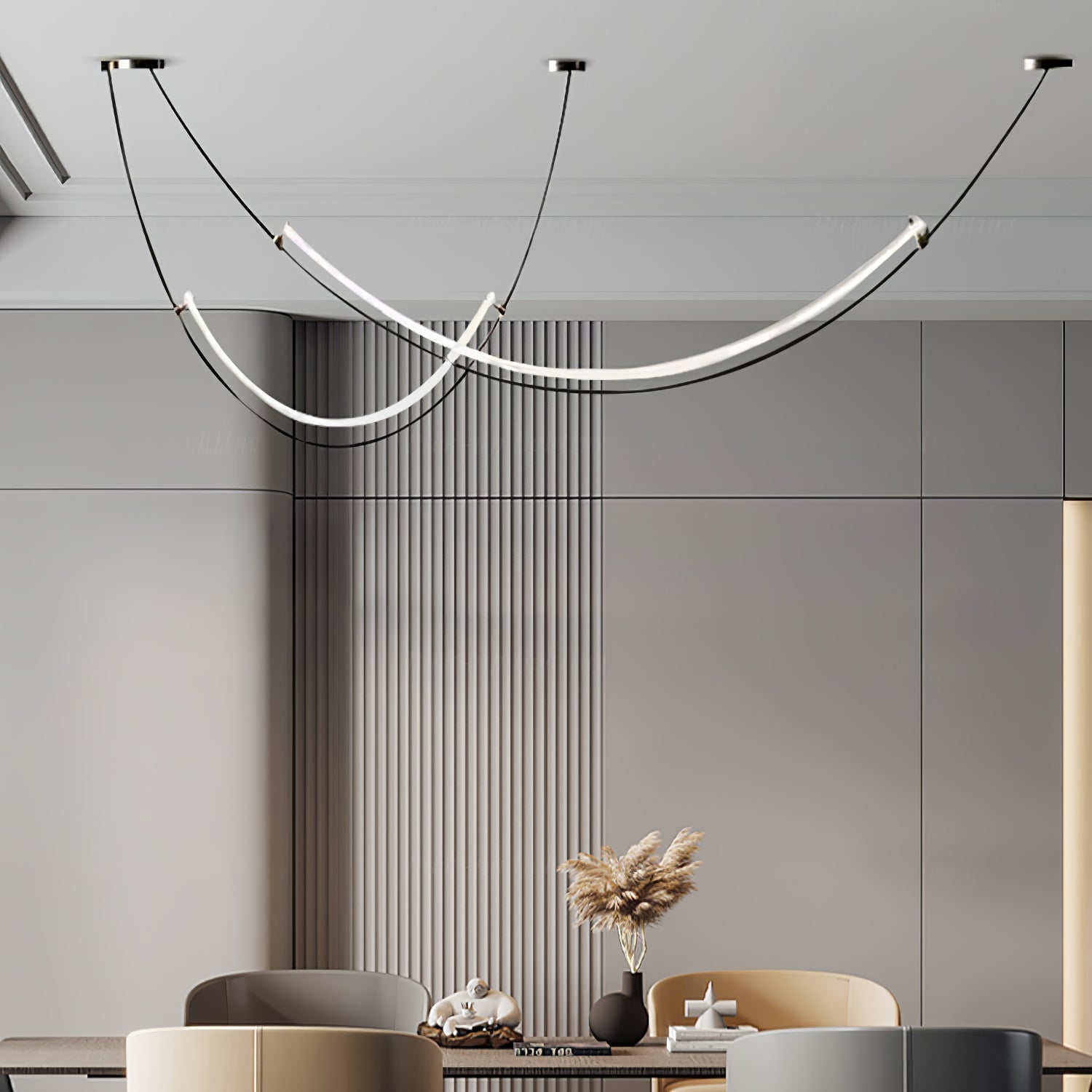 Zephira Curved LED Pendant Light | ventumra