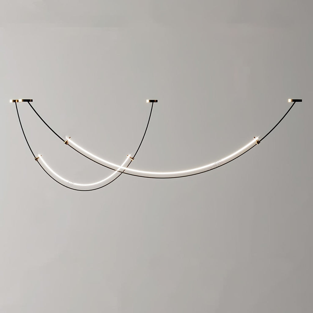 Zephira Curved LED Pendant Light | ventumra