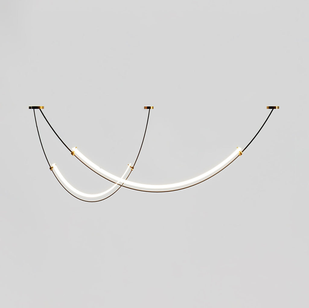Zephira Curved LED Pendant Light | ventumra